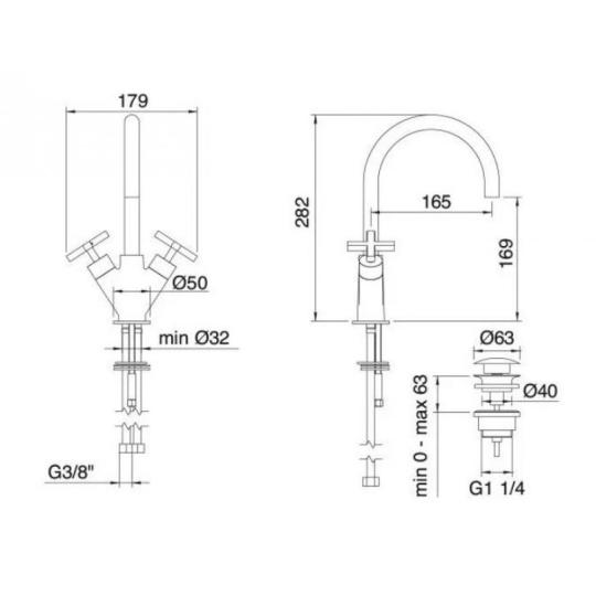 hrdzavohnedy rusztikalny vodovodny kohutik umyvadlo kupelna kuchyna kuchynsky medeny antikizovany bronz zlata med mosadz talia mediteranska country treemme lameridiana interier rozmery.jpg